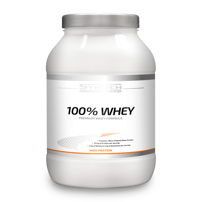 100% Whey Syntech concentré de lactosérum
