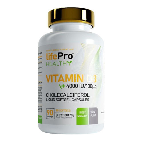 Vitamine D3 4000u Life Pro / 90 Caps