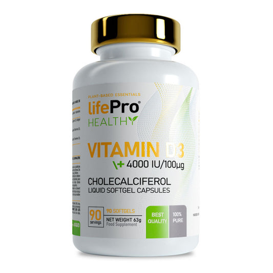 Vitamine D3 4000u Life Pro / 90 Caps