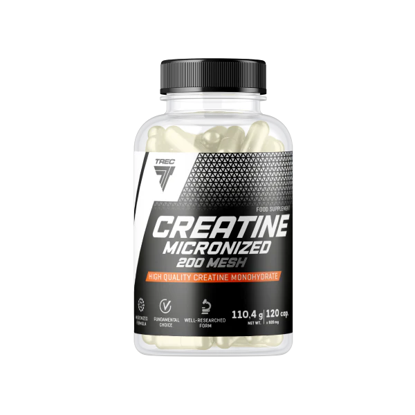Creatine TREC CREATINE MICRONIZED 200 MESH. 120 capsules