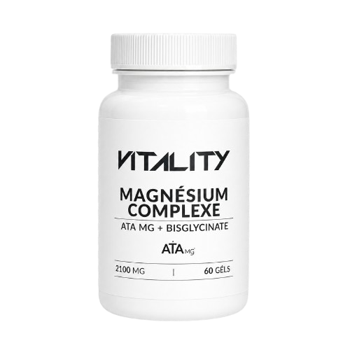 Magnésium Complexe · Bisglycinate + Acétyl-Taurinate